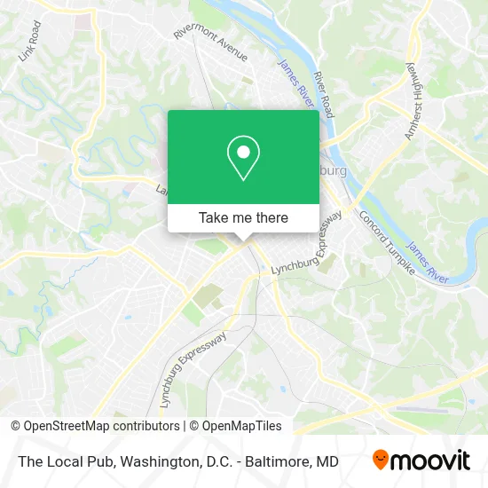 The Local Pub map