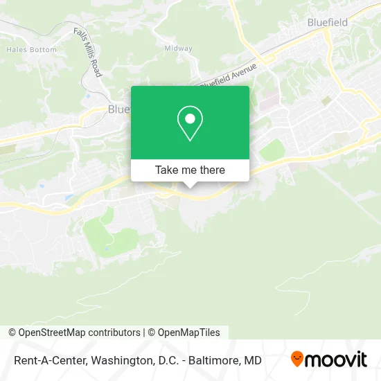 Rent-A-Center map