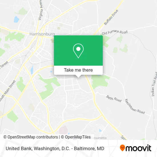 United Bank map