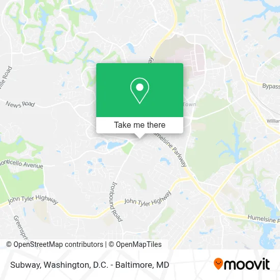 Subway map