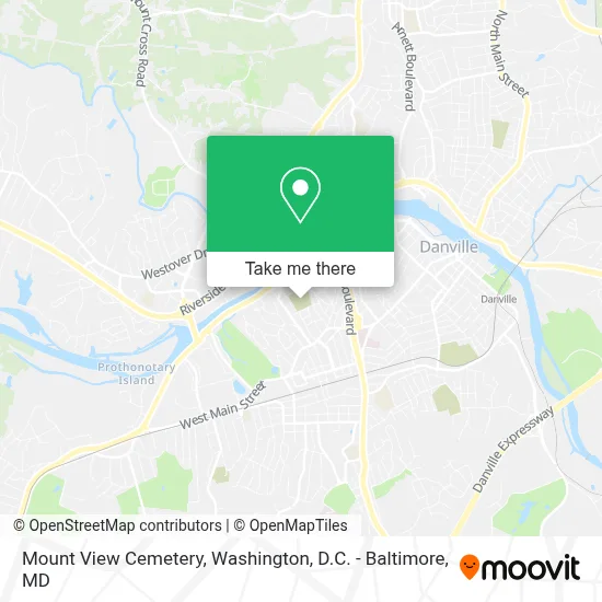 Mount View Cemetery map