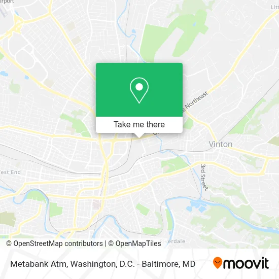 Metabank Atm map