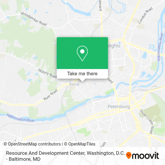 Resource And Development Center map