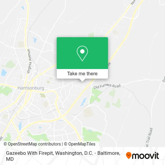 Gazeebo With Firepit map