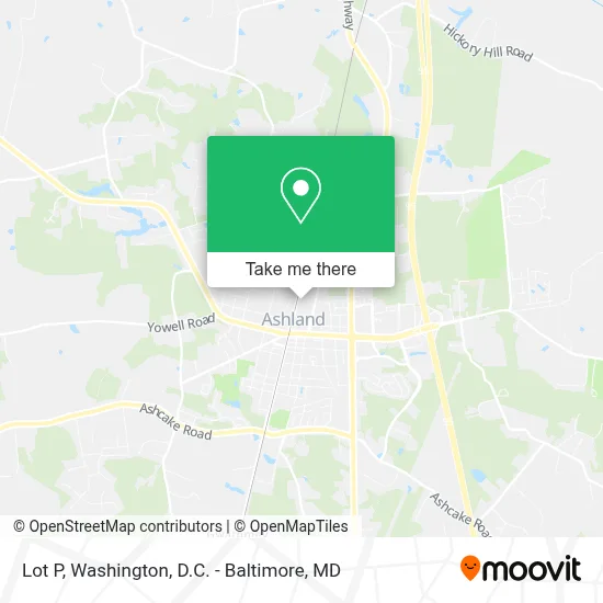 Lot P map