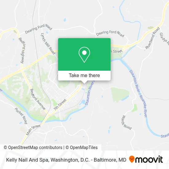 Kelly Nail And Spa map