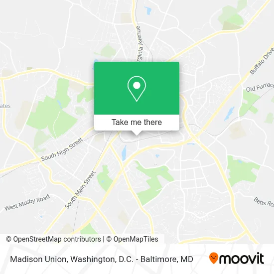 Madison Union map