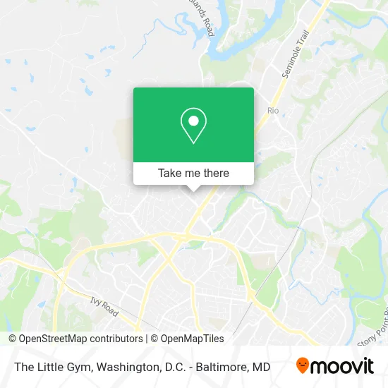 The Little Gym map