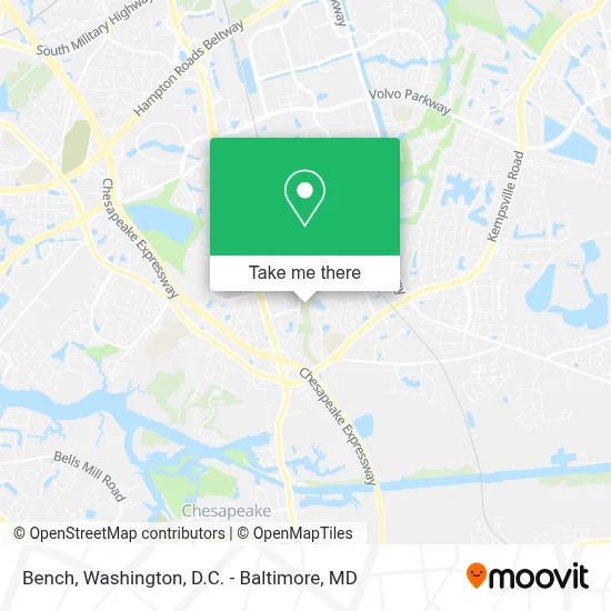 Bench map