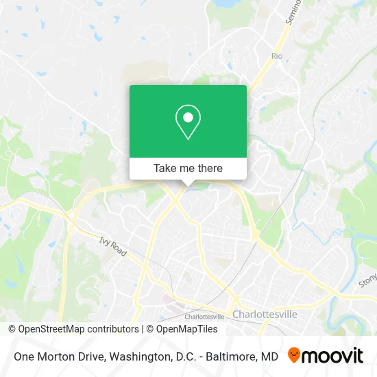 One Morton Drive map