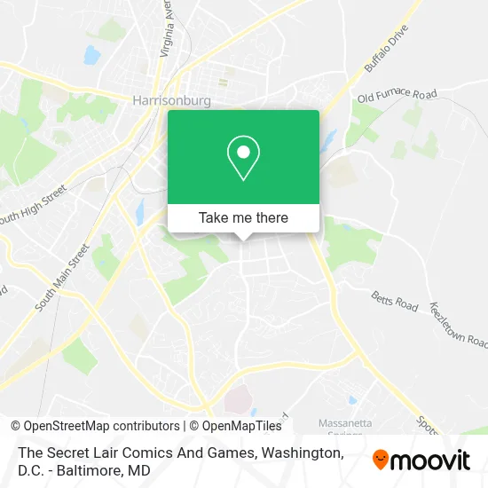 The Secret Lair Comics And Games map