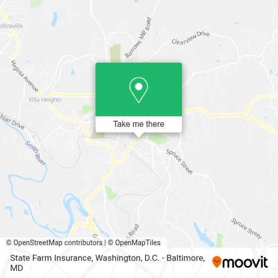 State Farm Insurance map