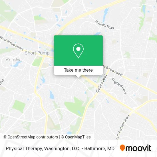 Physical Therapy map