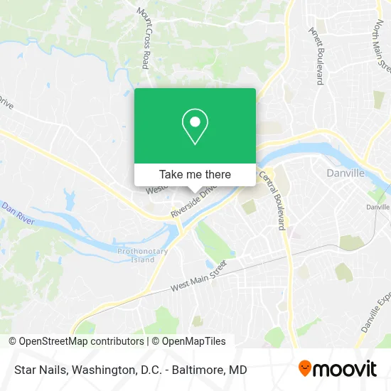 Star Nails map