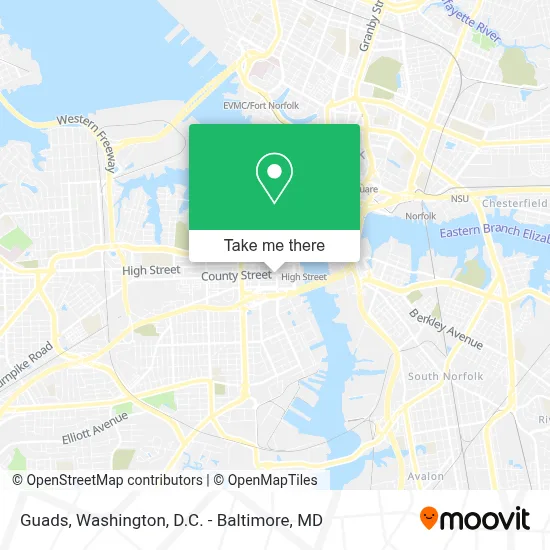 Guads map