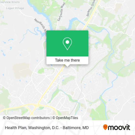 Health Plan map