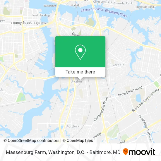 Massenburg Farm map