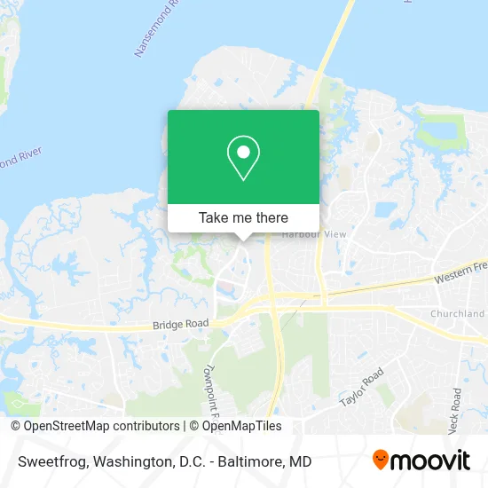 Sweetfrog map