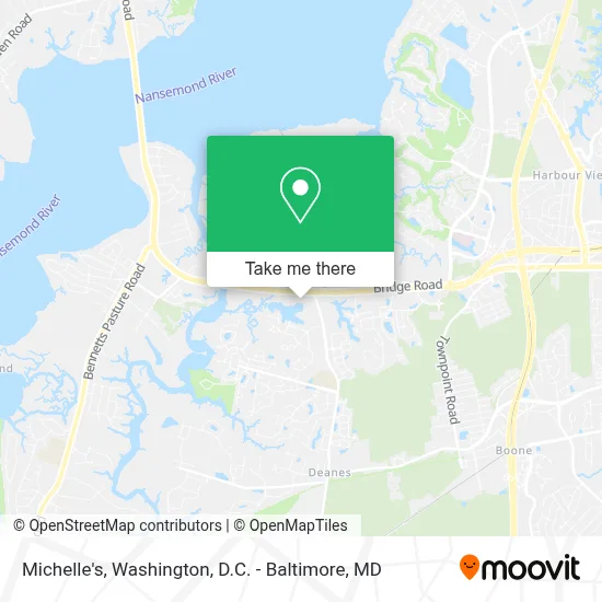 Michelle's map
