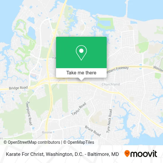 Karate For Christ map