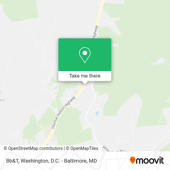 Bb&T map