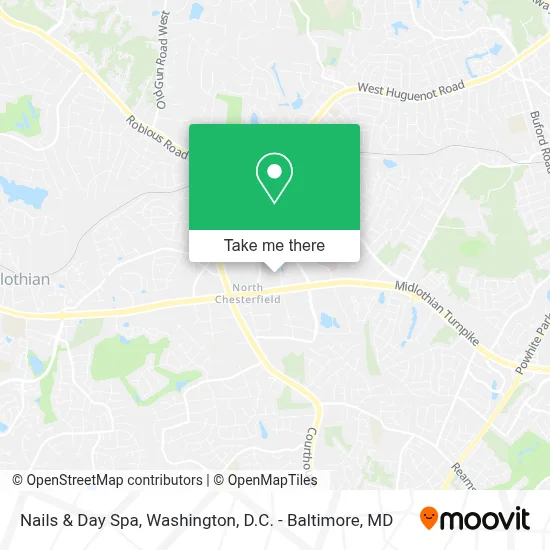 Nails & Day Spa map