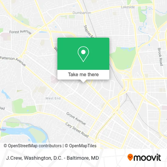 J.Crew map