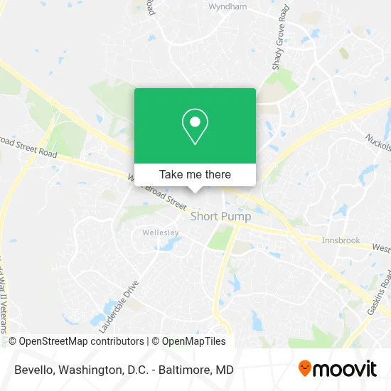 Bevello map