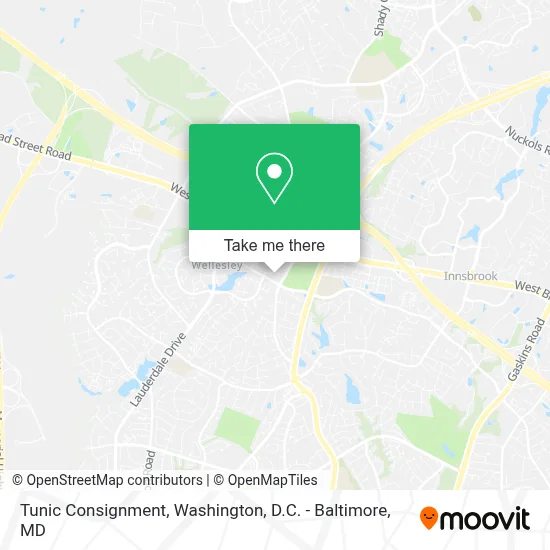 Tunic Consignment map