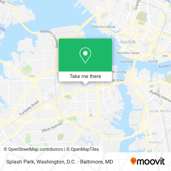 Splash Park map