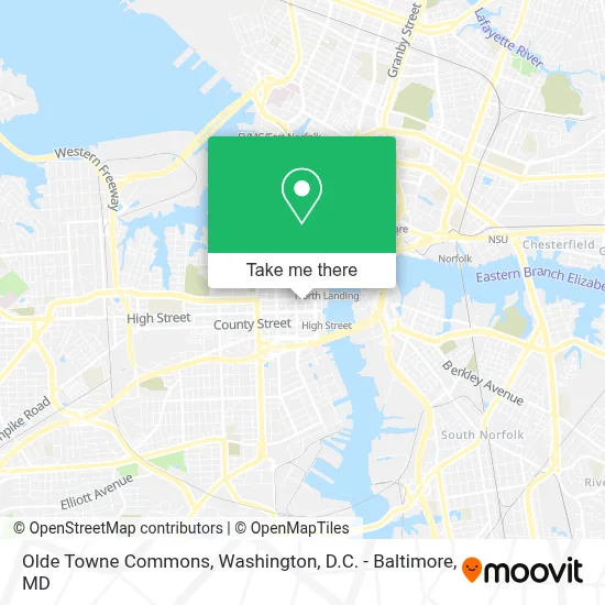 Olde Towne Commons map