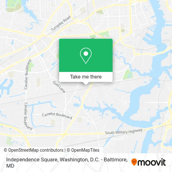 Independence Square map
