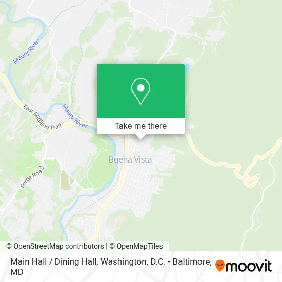 Main Hall / Dining Hall map