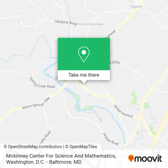 Mckinney Center For Science And Mathematics map