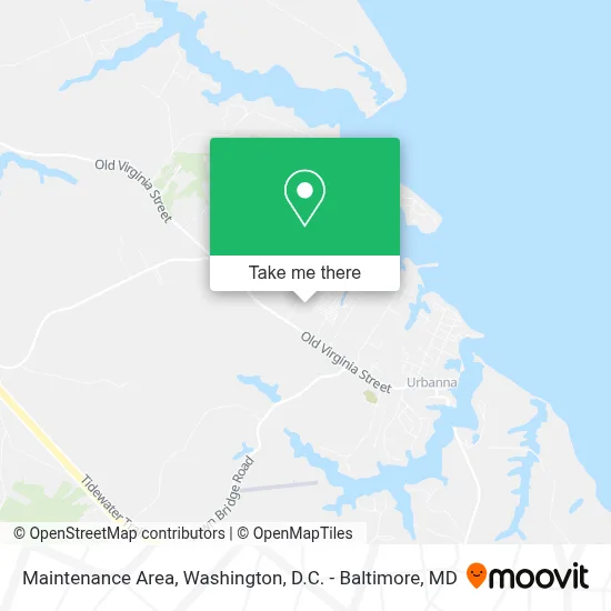 Maintenance Area map