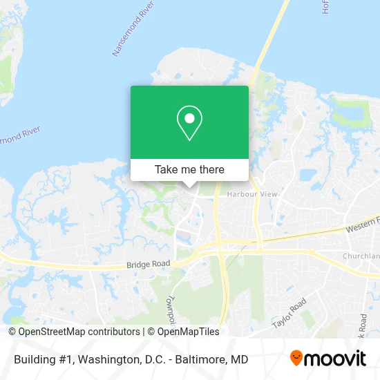 Building #1 map