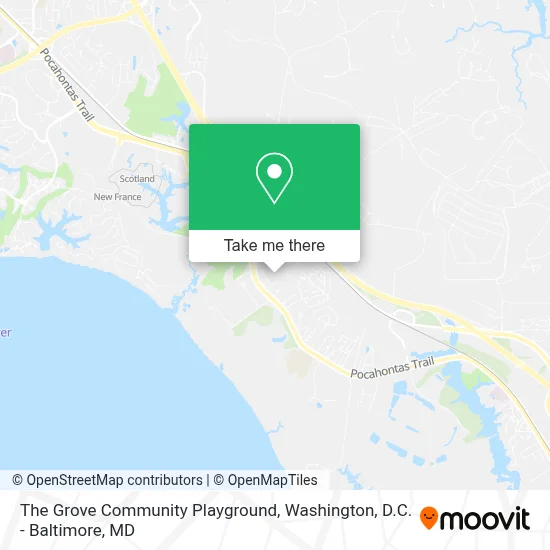 The Grove Community Playground map
