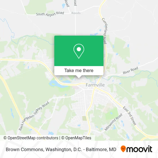 Brown Commons map
