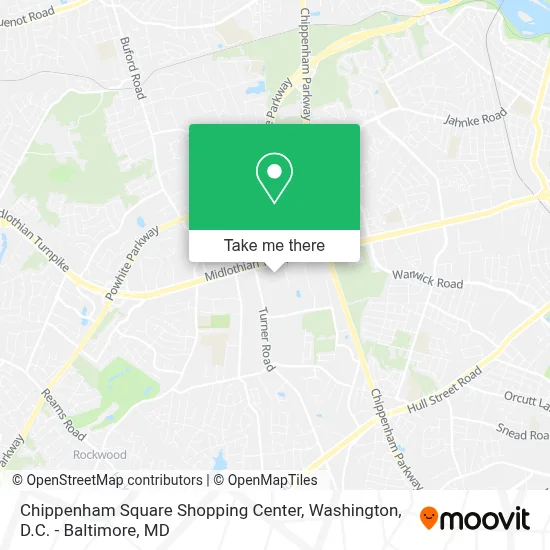 Chippenham Square Shopping Center map