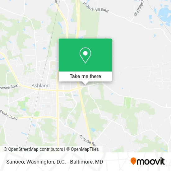 Sunoco map