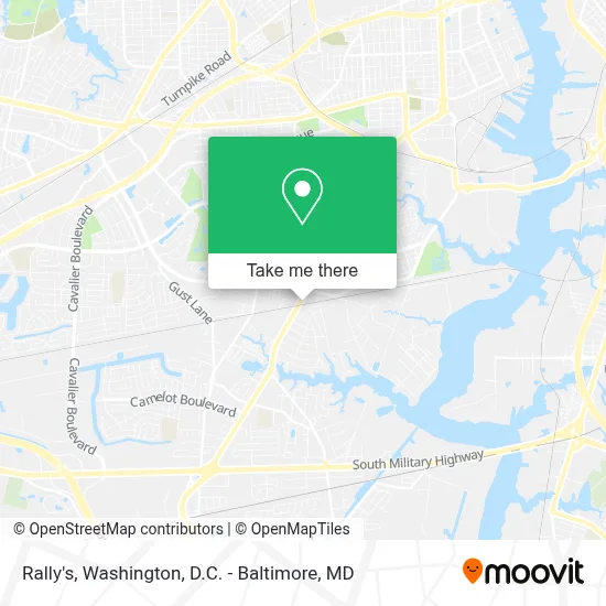 Rally's map