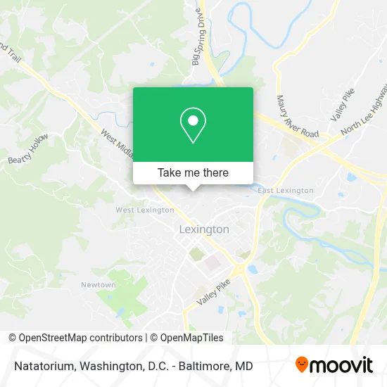 Natatorium map