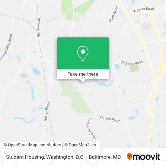 Student Housing map