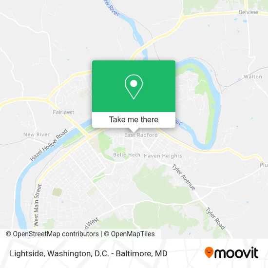 Lightside map