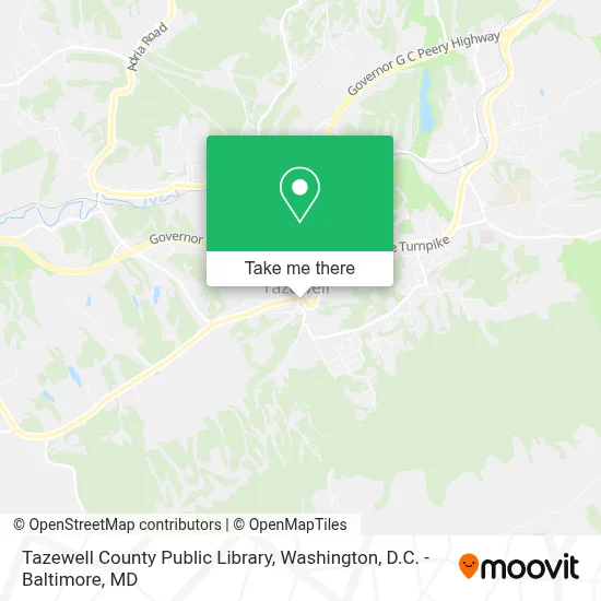 Tazewell County Public Library map