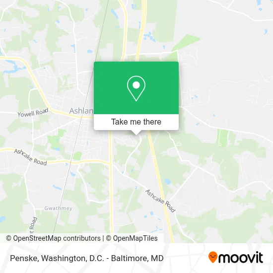 Penske map