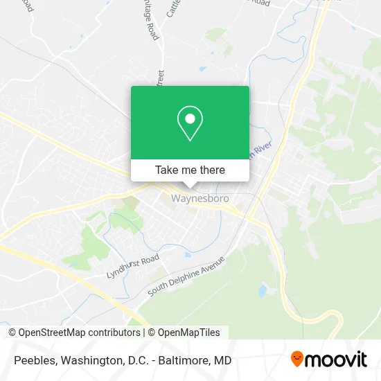Peebles map