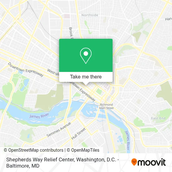 Shepherds Way Relief Center map