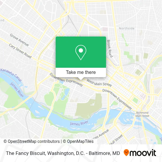 The Fancy Biscuit map