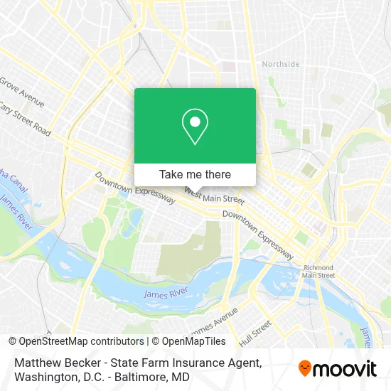 Matthew Becker - State Farm Insurance Agent map